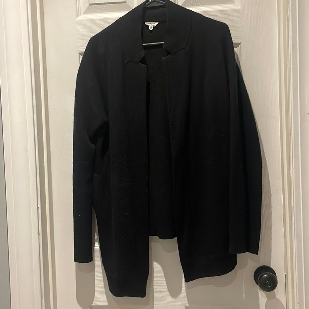 Splendid wool blend open front cardigan with pockets SZ Xlarge